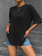 Round Neck Short Sleeve T-Shirt