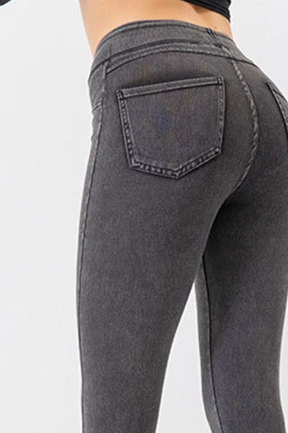 High Waist Skinny Jeans - felvior