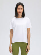Millennia Round Neck Short Sleeve Active T-Shirt