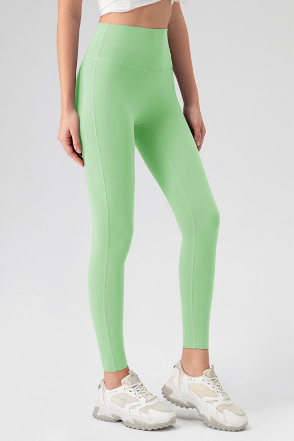High Waist Skinny Active Pants - felvior