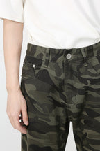 Men's Camouflage Jeans with Pockets