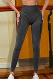 Wide Waistband Sports Leggings - felvior