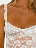 Bow Lace Cami - felvior