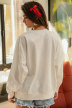 BiBi Baseballs Strikeout Patches French Terry Sweatshirt