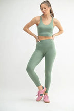 MONO B Venice Cloud Light Contour High-Waisted Leggings