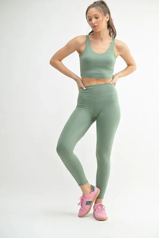 MONO B Venice Cloud Light Contour High-Waisted Leggings