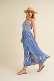 Aemi + Co Ditsy Floral Ruffled Hem Maxi Cami Dress - felvior