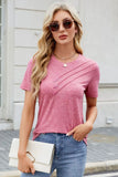 Round Neck Short Sleeve T-Shirt
