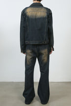 Men's Bootcut Baggy Jeans