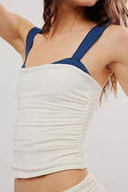 Square Neck Wide Strap Cami