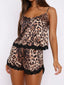 Lace Detail Cami and Shorts Set