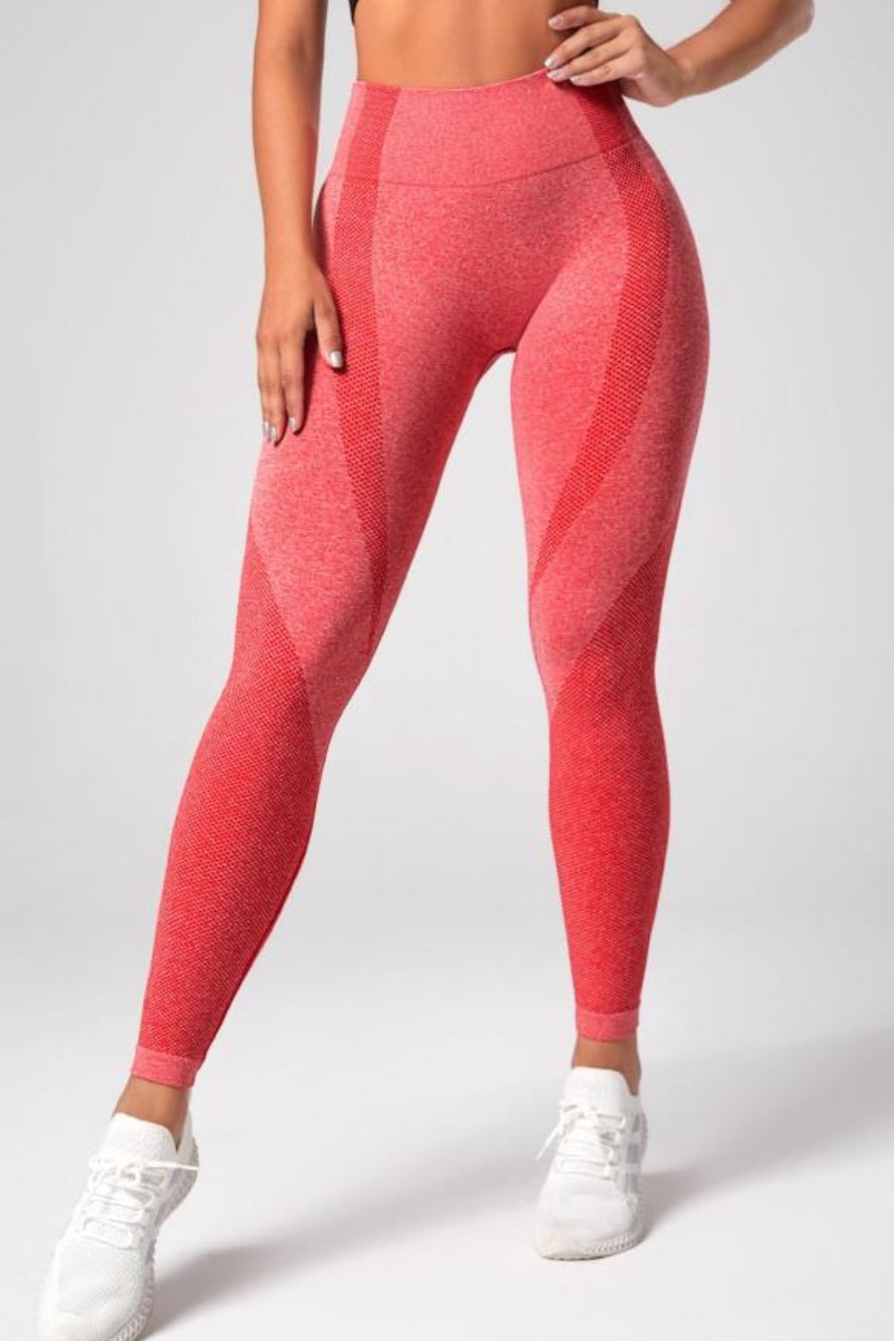High Waistband Long Active Pants - felvior