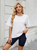 Round Neck Short Sleeve T-Shirt