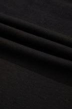 Checkered Peace Sign Round Neck T-Shirt