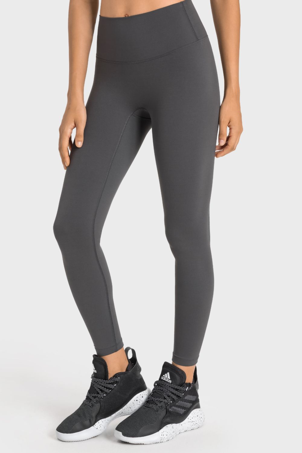 Millennia High-Rise Wide Waistband Yoga Leggings - felvior