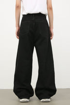Men's Mid Rise Wide Leg Jeans