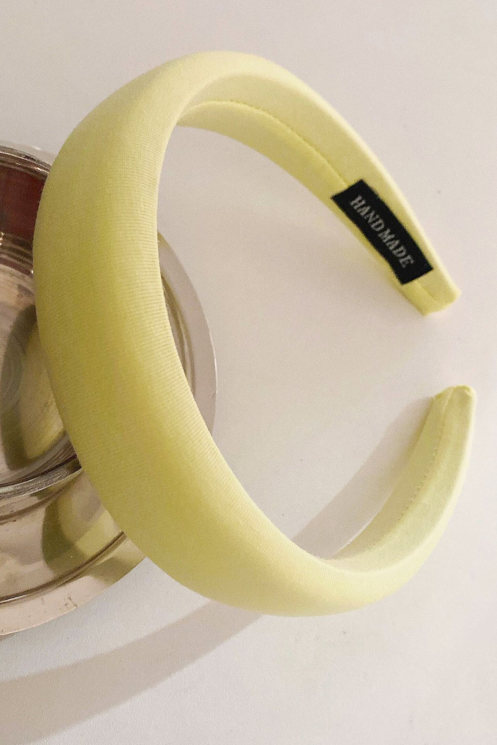 Solid Polyester Wide Headband - felvior
