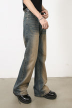 Men's Bootcut Jeans with Pockets