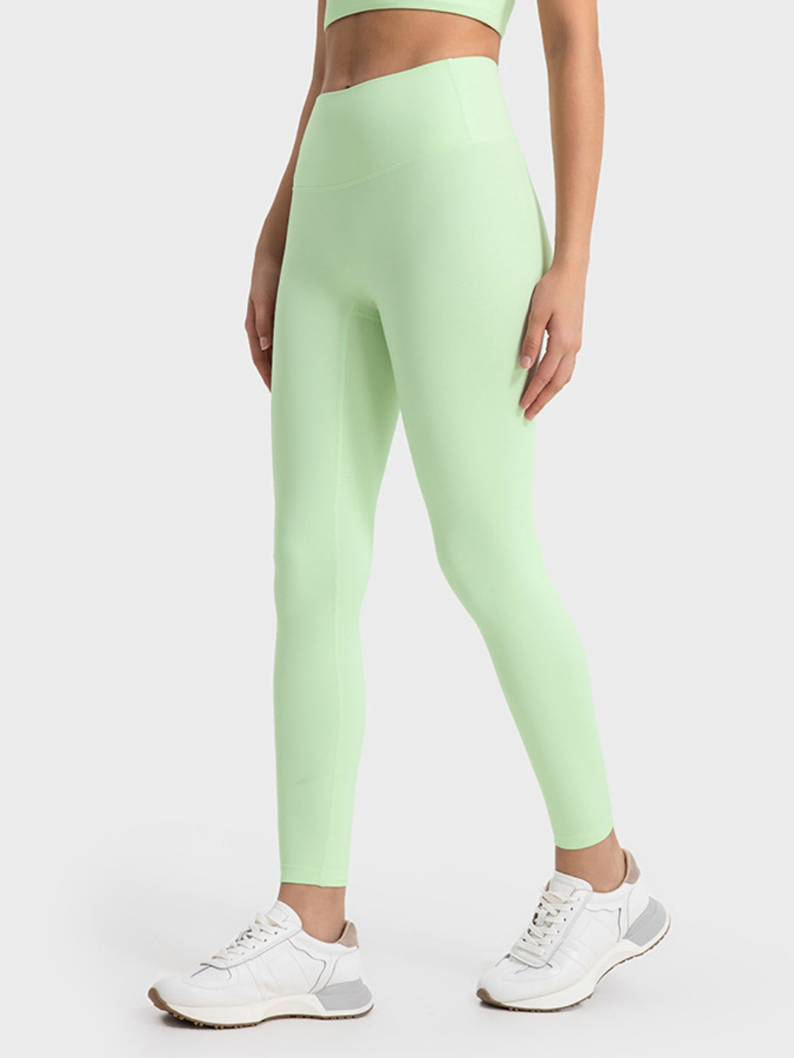Millennia Wide Waistband Sports Leggings - felvior