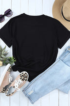 Sequin Bunny Doll Short Sleeve T-Shirt