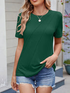 Round Neck Short Sleeve T-Shirt
