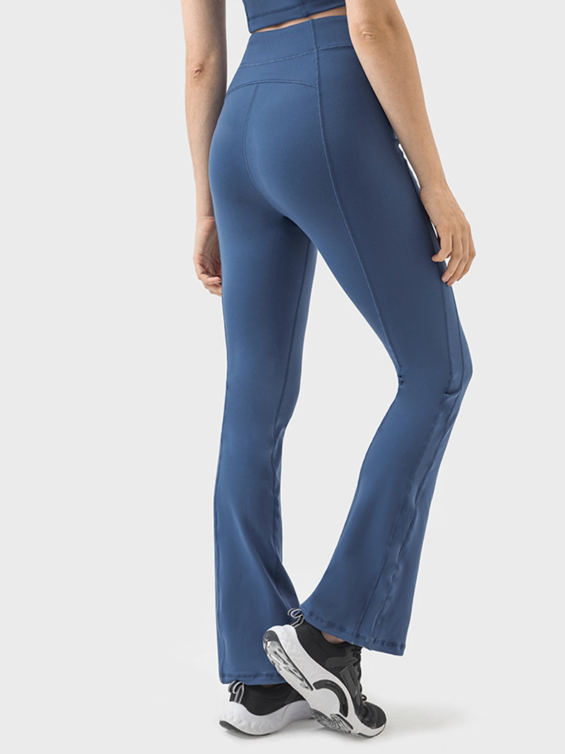 Millennia Zipper Detail High Waist Active Pants - felvior