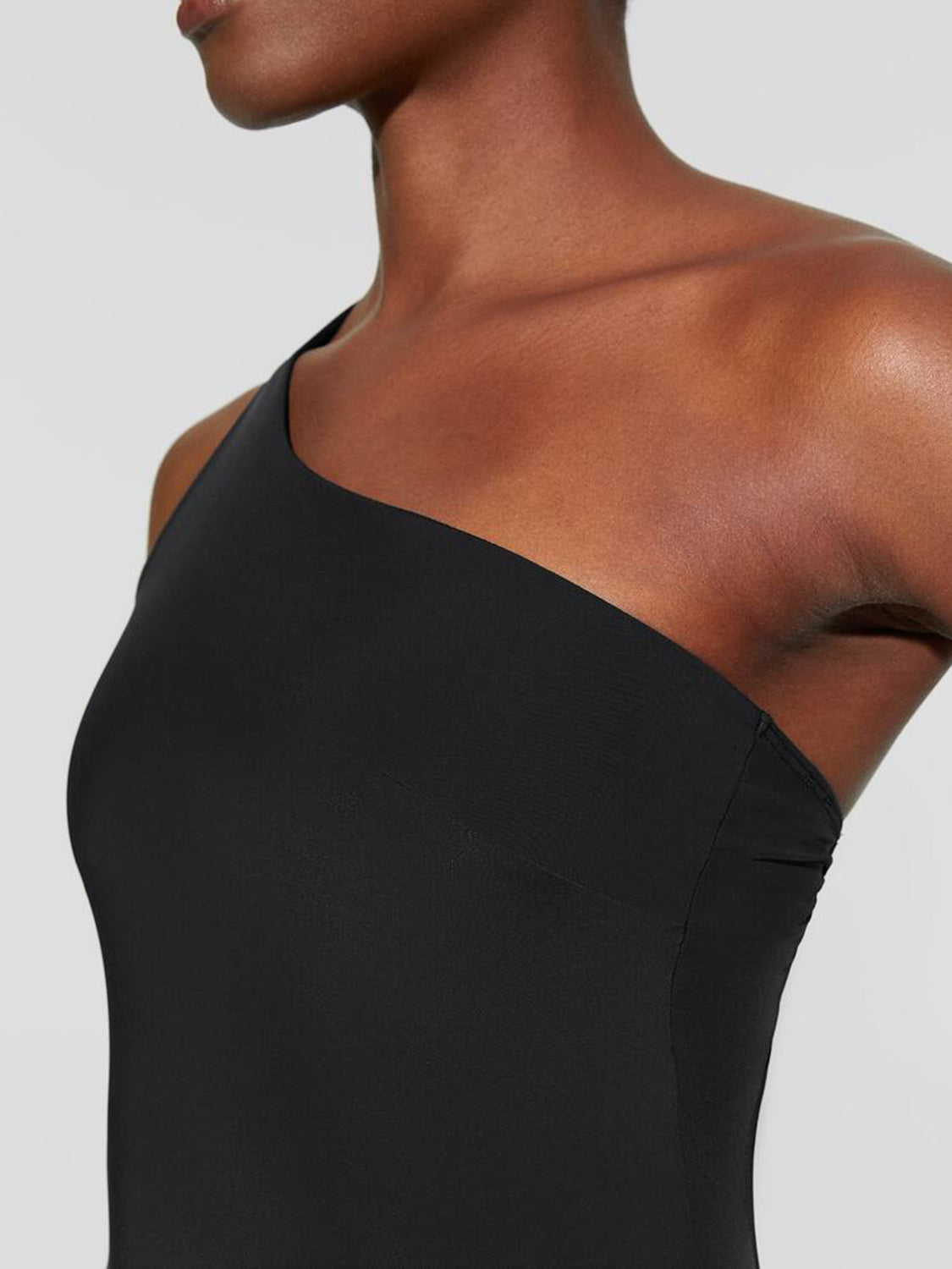 Single Shoulder Active Romper - felvior