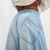 Wide Leg Jeans - felvior