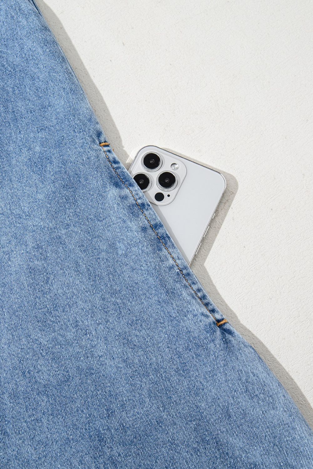 Short Sleeve Collared Patched Pocket Denim Mini Dress