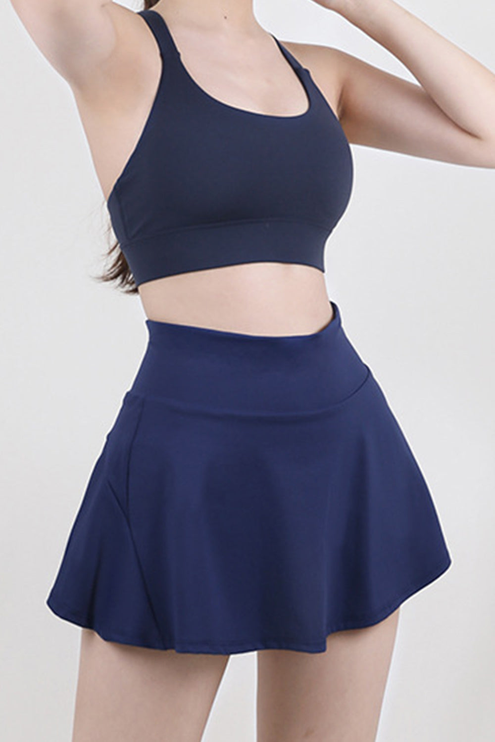 High Waist Pleated Active Skirt Hauptbild