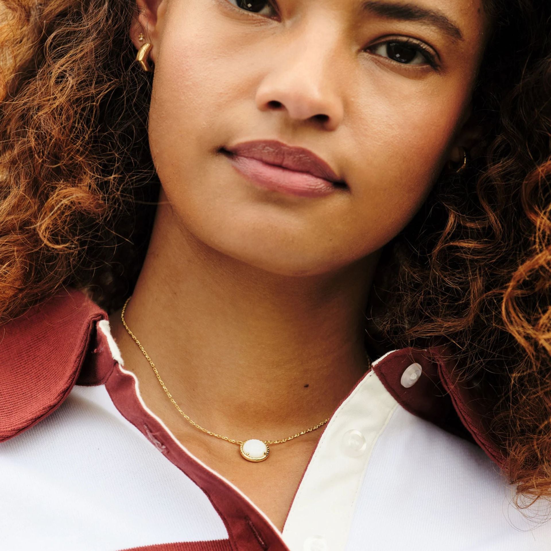 Sporty Element Resin Necklace - felvior