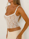 Frill Bow Lace Cami - felvior