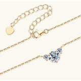 1.2 Carat Moissanite 925 Sterling Silver Necklace - felvior