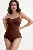 Basic Bae Full Size Scoop Neck Butt Lifting Bodysuit - felvior