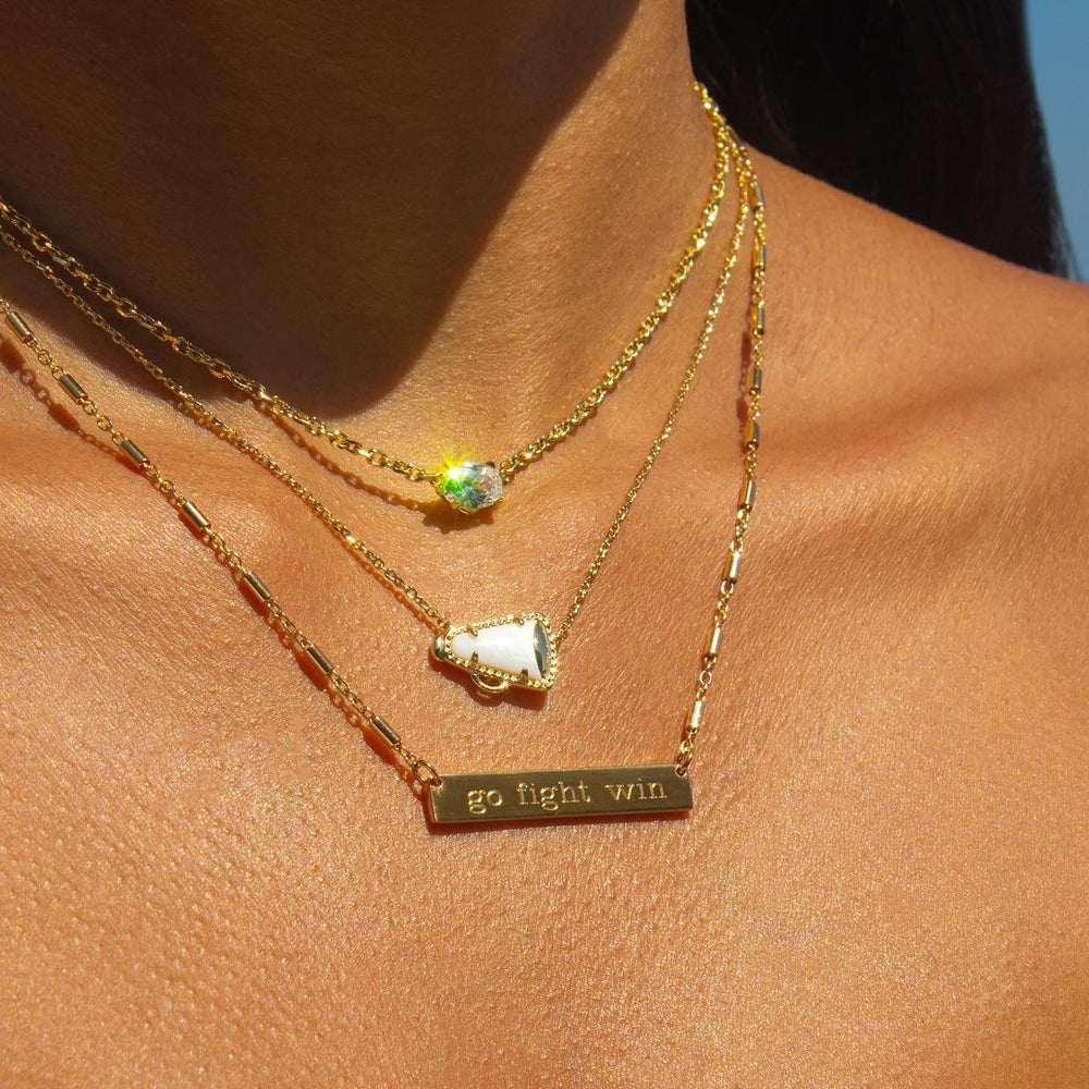 Sporty Element Resin Necklace - felvior