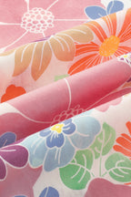 Drawstring High Waist Printed Wide leg Pants