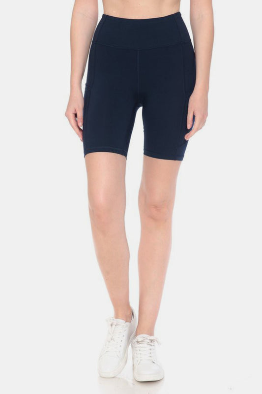 Leggings Depot Full Size High Waist Active Shorts - felvior