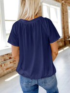 V-Neck Short Sleeve T-Shirt