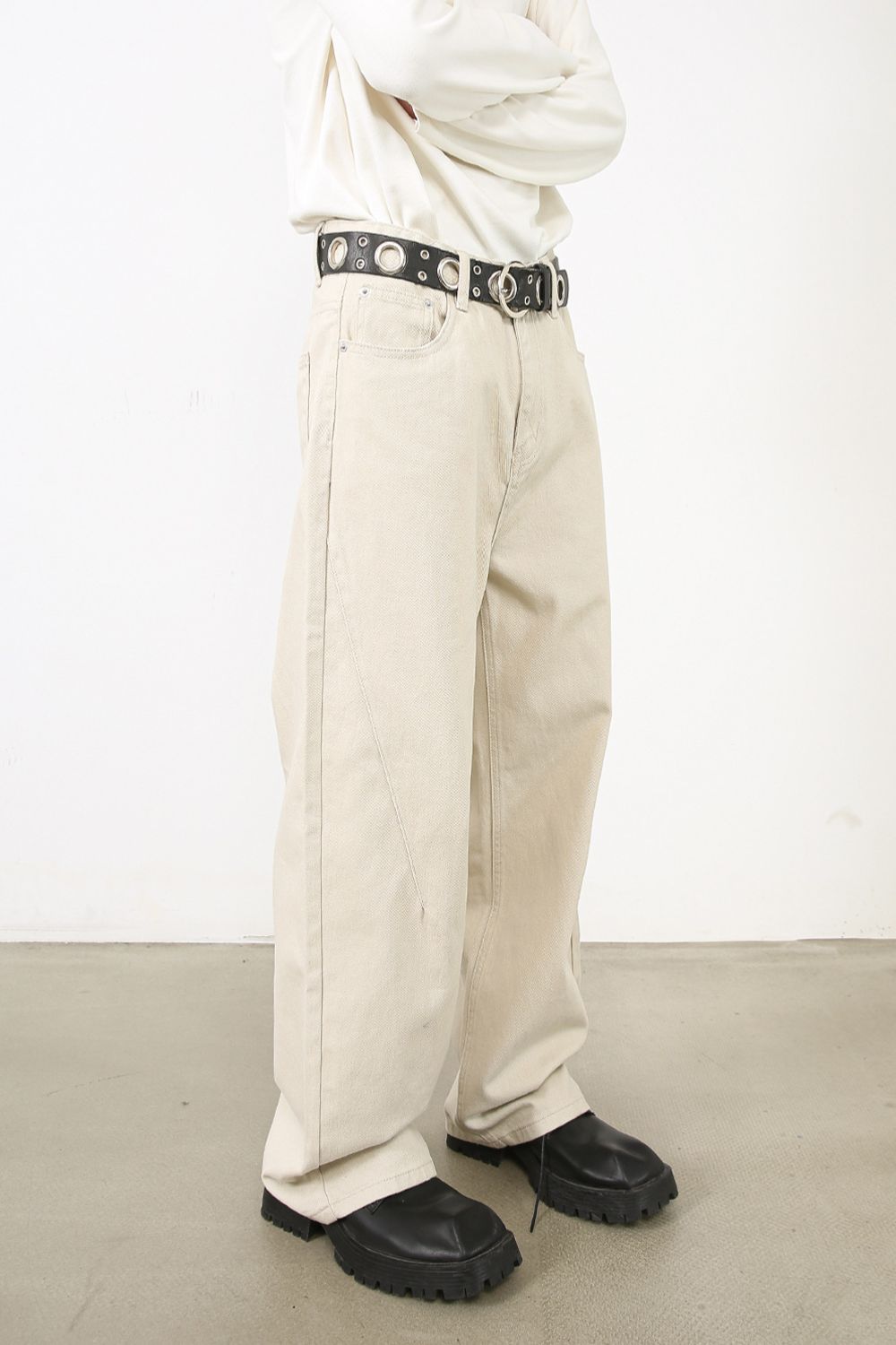 Men's Baggy Jeans with Pockets