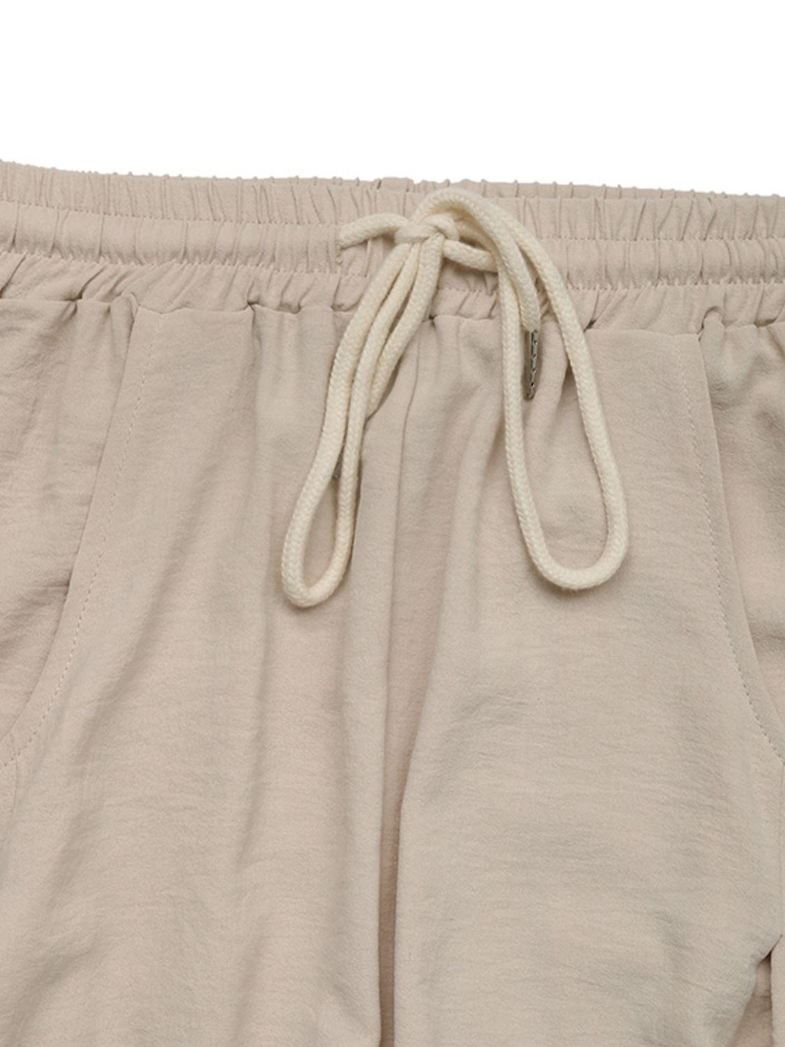 Perfee Drawstring Wide Leg Pants - felvior