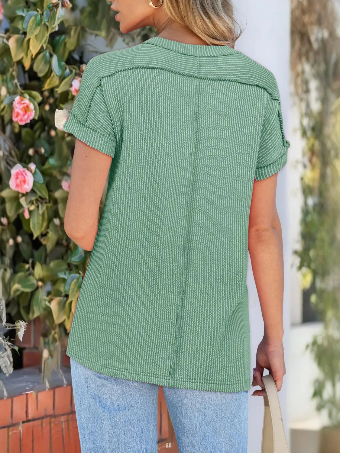 Round Neck Short Sleeve T-Shirt
