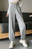 Crisscross Long Sweatpants - felvior