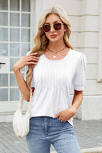 Round Neck Short Sleeve T-Shirt