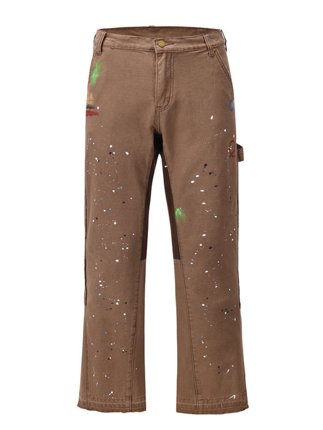 Men's Washed Bootcut Cargo Jeans Hauptbild