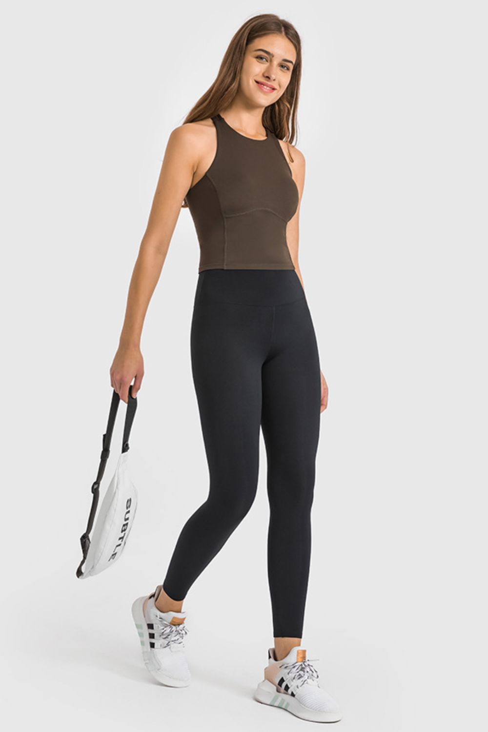 Millennia High Waist Ankle-Length Yoga Leggings - felvior