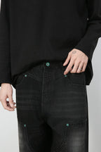 Men's Wide Leg Jeans