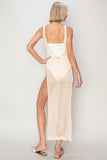 HYFVE Crochet Backless Cover Up Dress - felvior