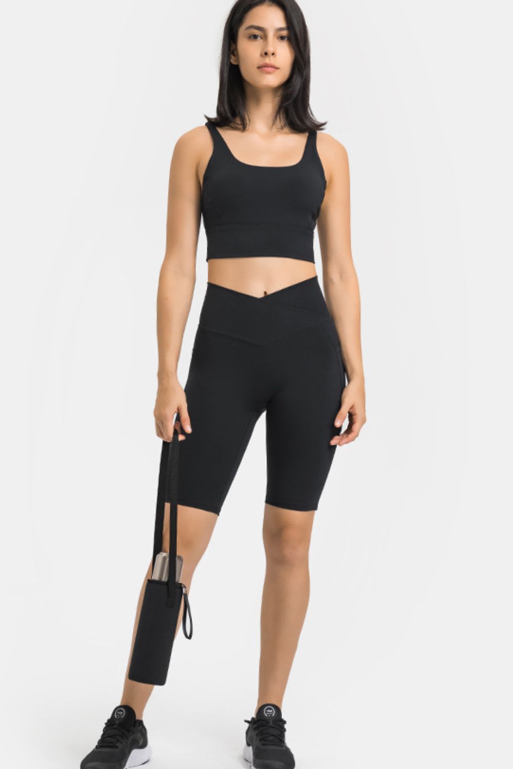 Millennia High Waist Biker Shorts with Pockets - felvior