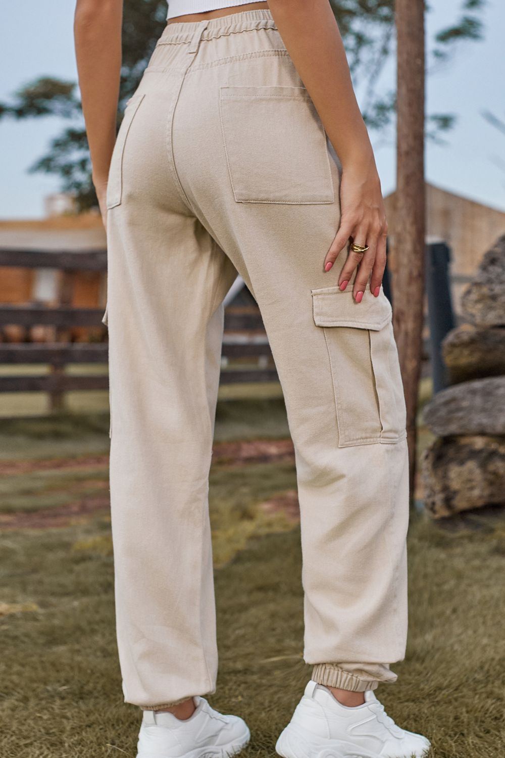 Long Jeans with Pocket - felvior