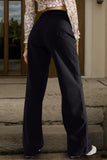 Wide Leg Jeans with Pockets - felvior